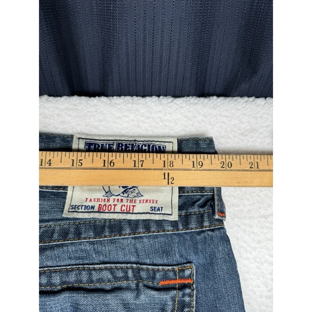 True Religion Bootcut Distressed Jeans - Men's size 38 x 28